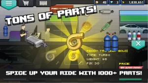 Pixel Car Racer Mod APK (Fully unlocked) Download 1